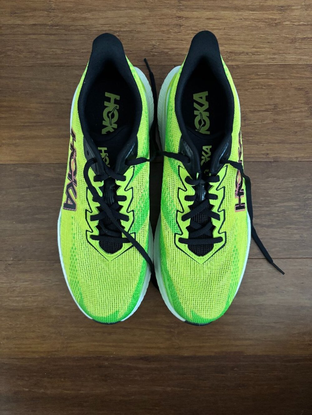 Hoka Carbon X 3 Running Shoes Neon Yellow Green Men's Size 10